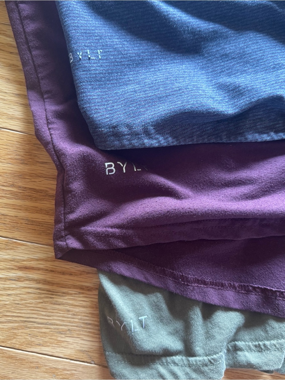Men's BYLT Drop Cut Shirt LOT of 3 - Picture 3 of 9